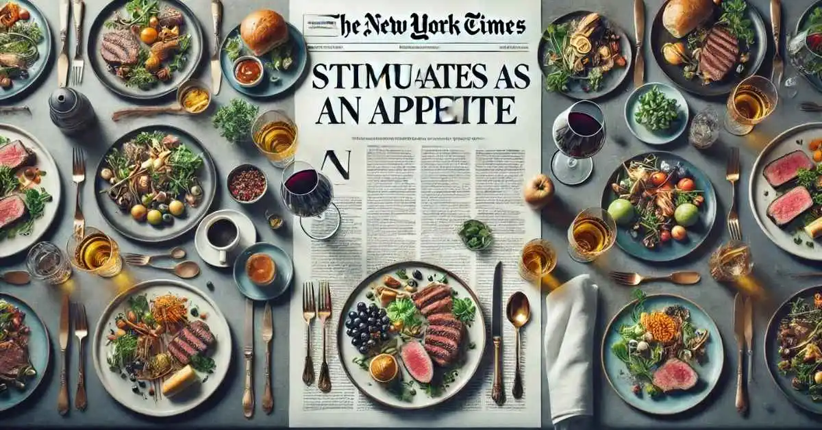 Stimulates as an Appetite NYT