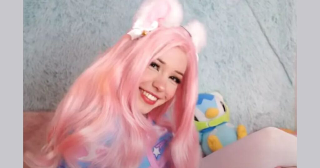 Belle Delphine on Social Media