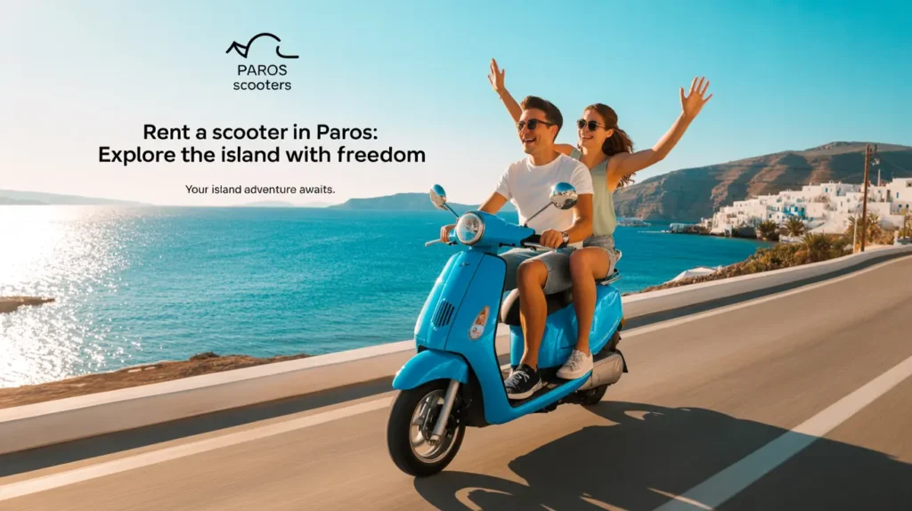 Rent a Scooter in Paros Explore the Island with Freedom