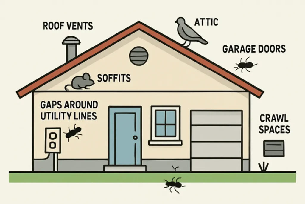 The Most Overlooked Entry Points for Pests in the Home