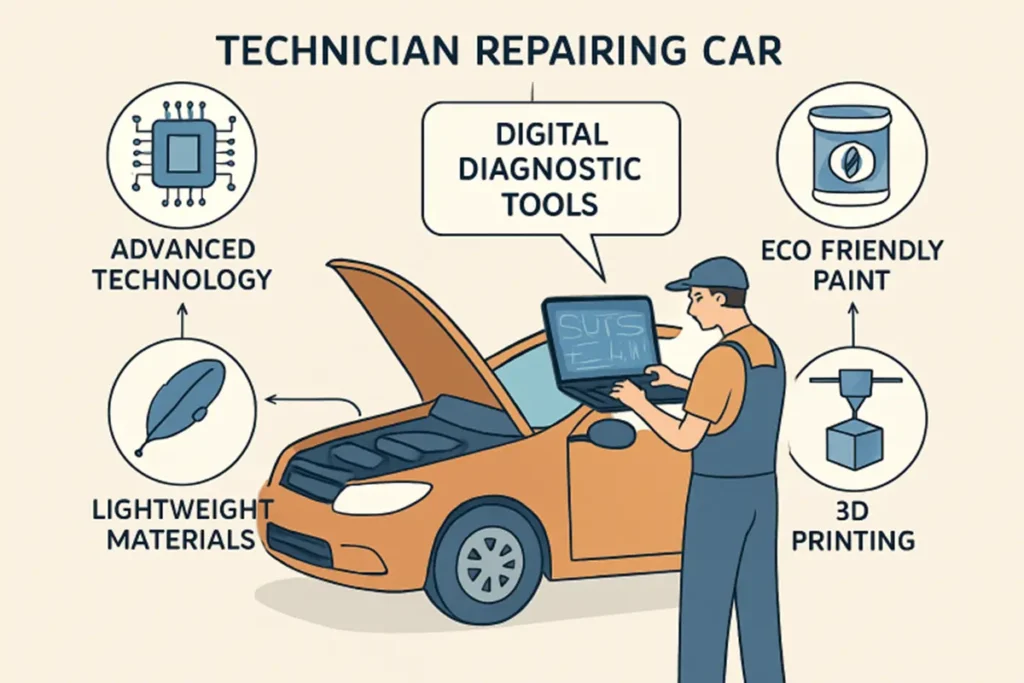 Modern Collision Repair Techniques for Today's Drivers